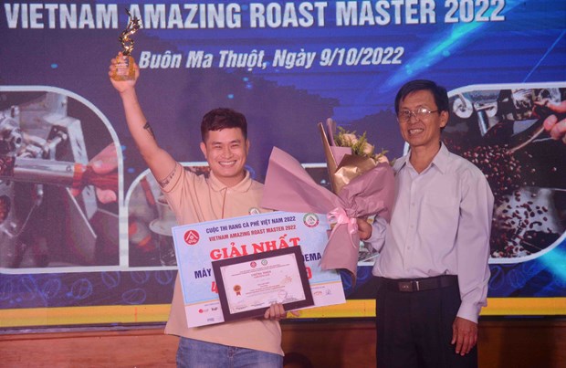 Đắk Lắk: Trao giải cuộc thi Rang cà phê Việt Nam 2022