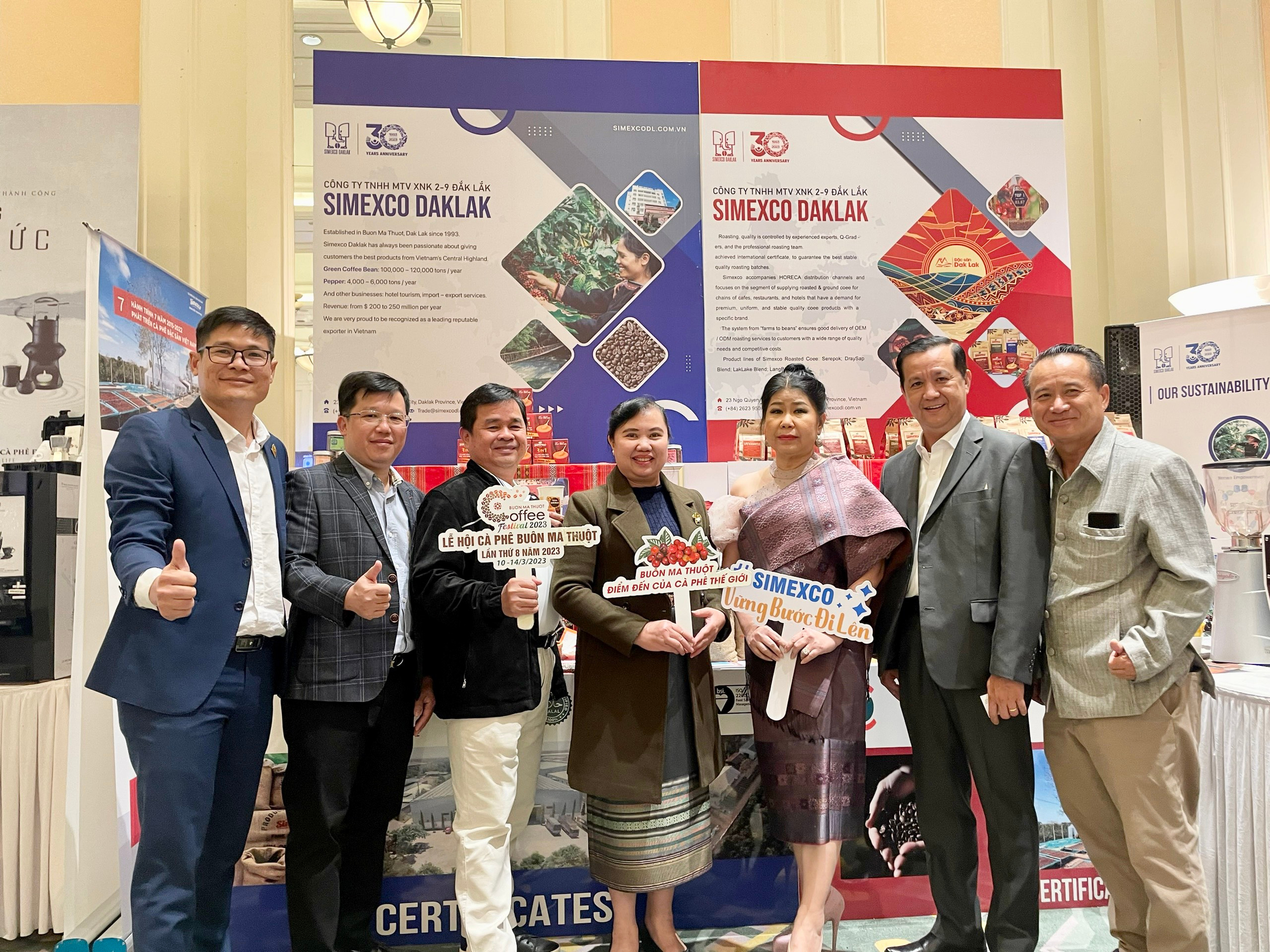 Lan tỏa thông tin Lễ hội cà phê Buôn Ma Thuột tại Hội nghị quốc tế ngành cà phê Việt Nam năm 2022
