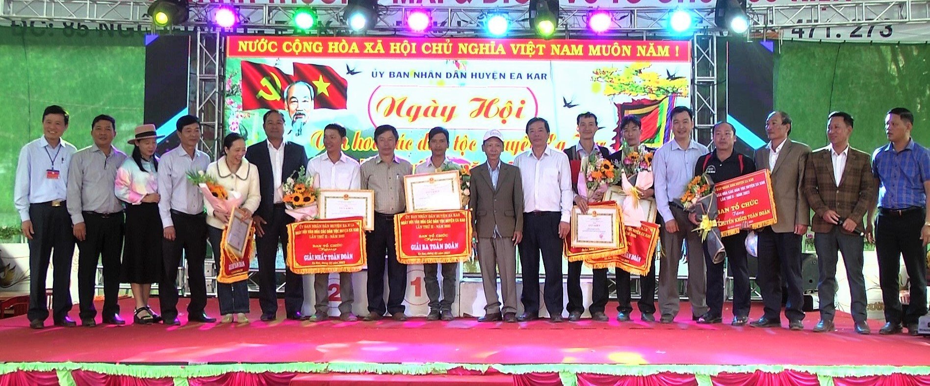 Xã Ea Păl giành giải Nhất toàn đoàn tại Ngày hội văn hóa các dân tộc huyện Ea Kar lần thứ II năm 2023