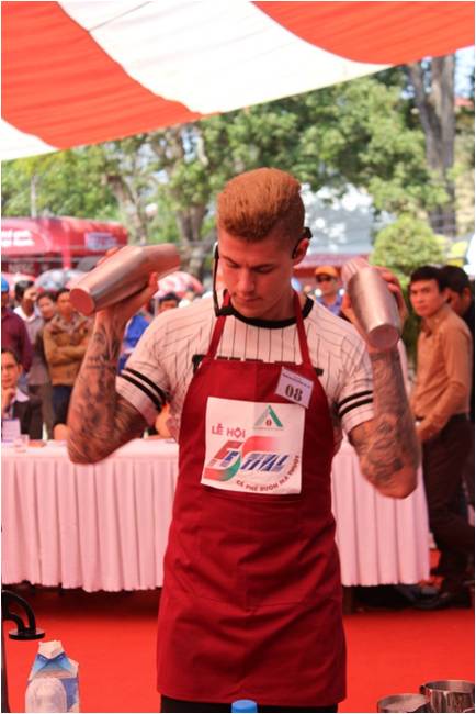 Vinacafe - đơn vị tài trợ độc quyền cho Cuộc thi Đệ nhất pha chế Cà phê tại Việt Nam lần thứ 4- năm 2017